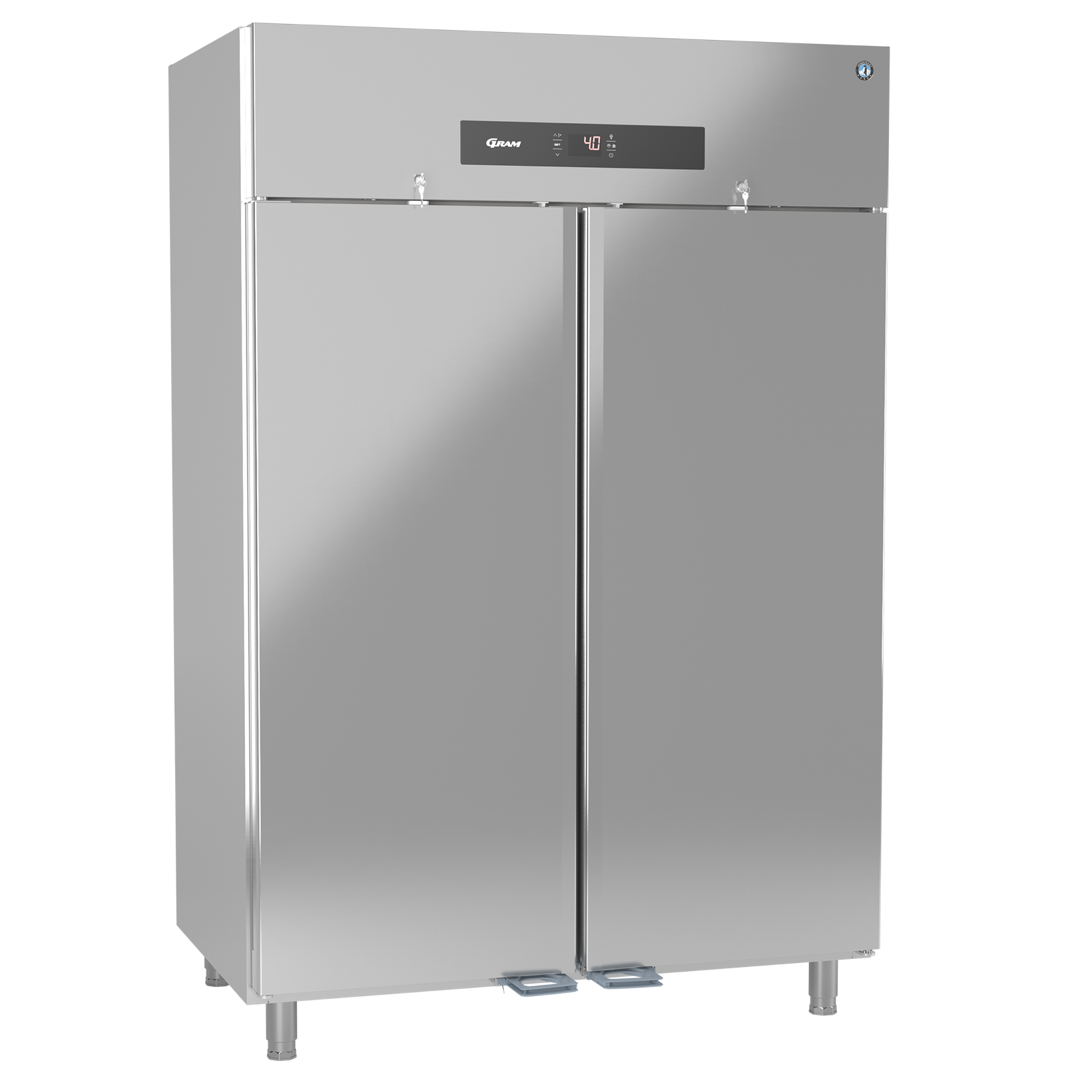 Gram Premier K 140 L Koelkast Dubbeldeurs (Op Poten)